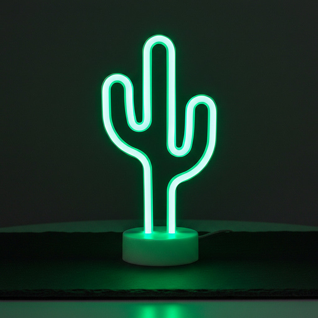 Lámpara decorativa de neón