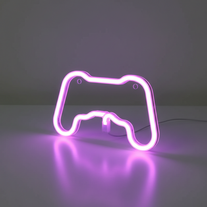 Neón de decoración mando